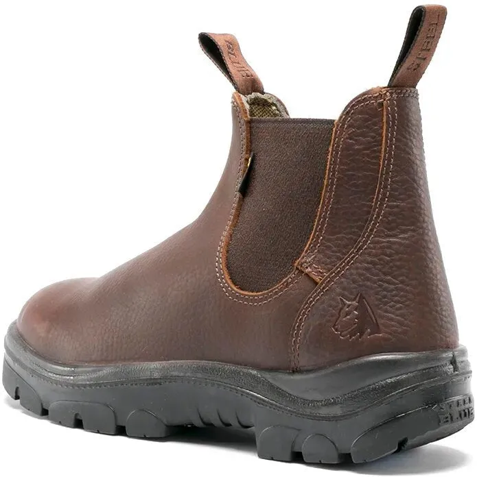 Steel Blue Men's Hobart 6" Waterproof Soft Toe Electrical Hazard Ankle Romeo Work Boot -Oak- 810901