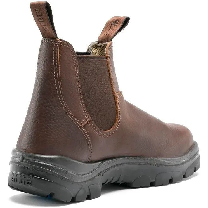 Steel Blue Men's Hobart 6" Waterproof Soft Toe Electrical Hazard Ankle Romeo Work Boot -Oak- 810901