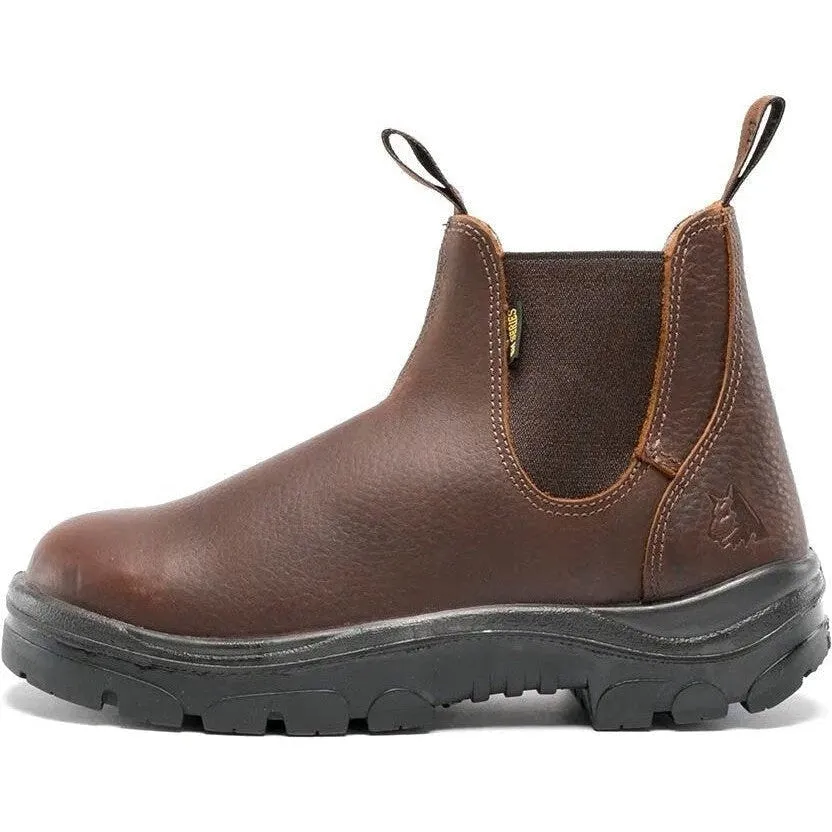 Steel Blue Men's Hobart 6" Waterproof Soft Toe Electrical Hazard Ankle Romeo Work Boot -Oak- 810901
