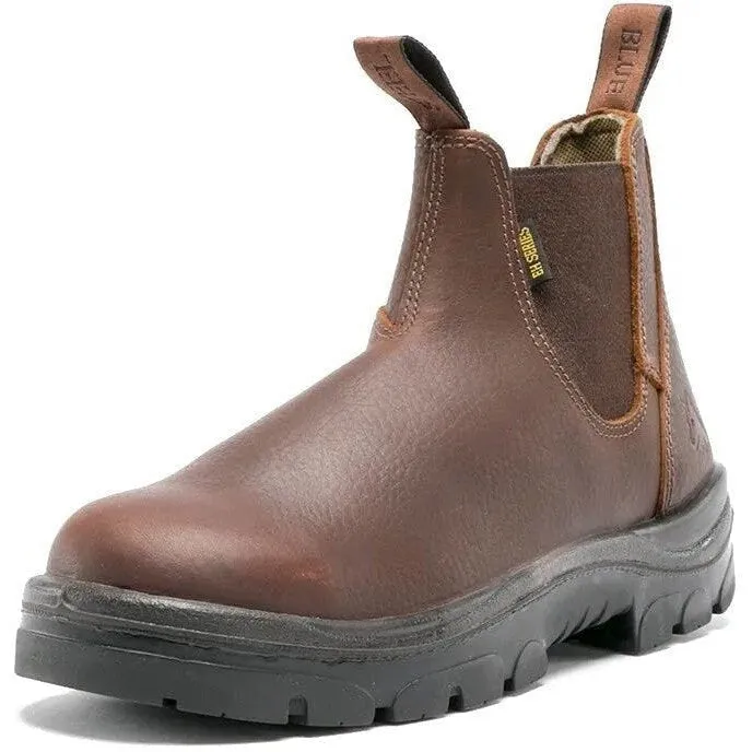 Steel Blue Men's Hobart 6" Waterproof Soft Toe Electrical Hazard Ankle Romeo Work Boot -Oak- 810901