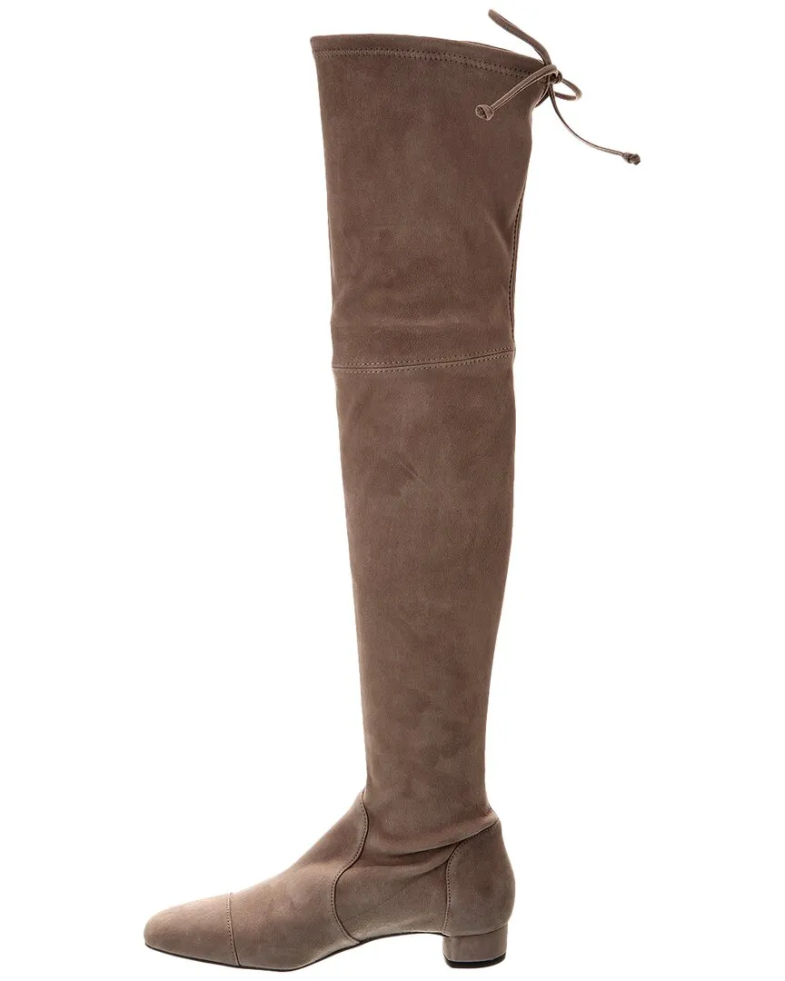 Stuart Weitzman Bridget City Suede Over-The-Knee Boot