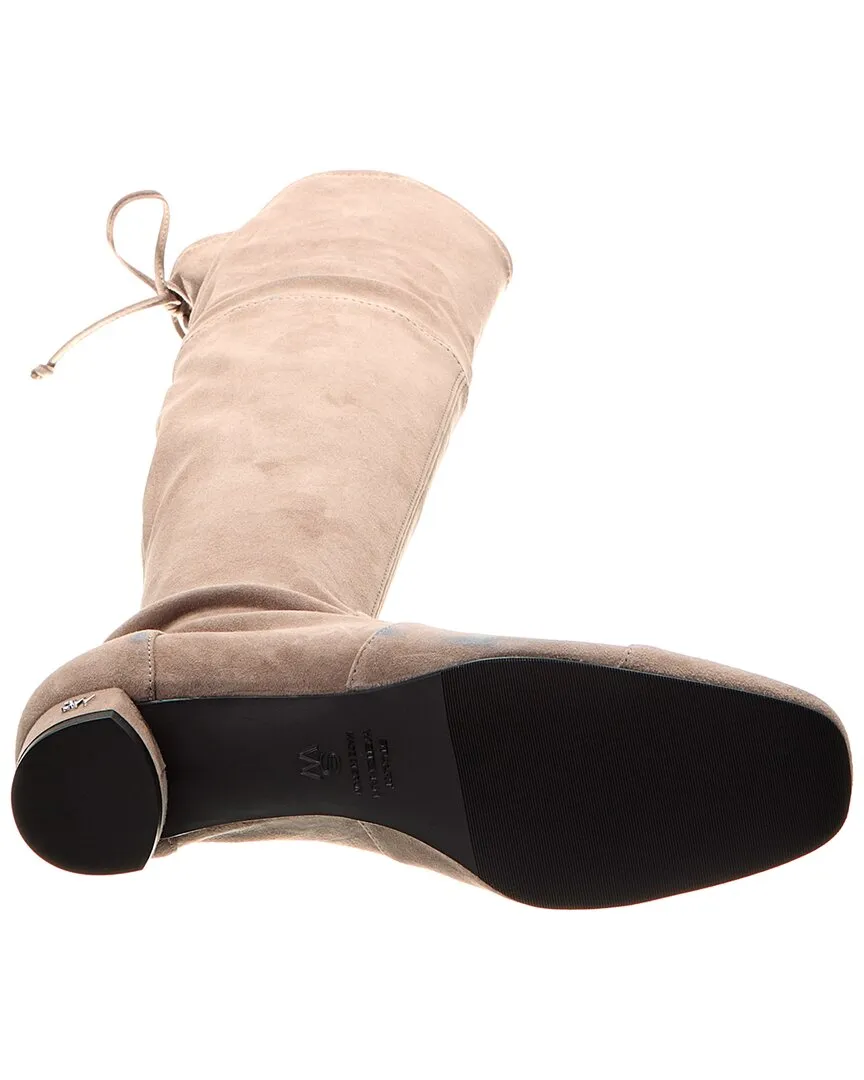 Stuart Weitzman Bridget City Suede Over-The-Knee Boot