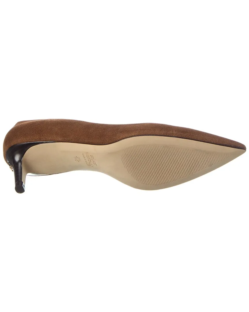 Stuart Weitzman Mara 50 Suede Pump