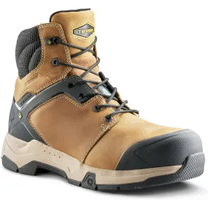 Terra Men's Carbine 6" Composite Toe Waterproof Safety  Work Boot -Wheat- 8395WT