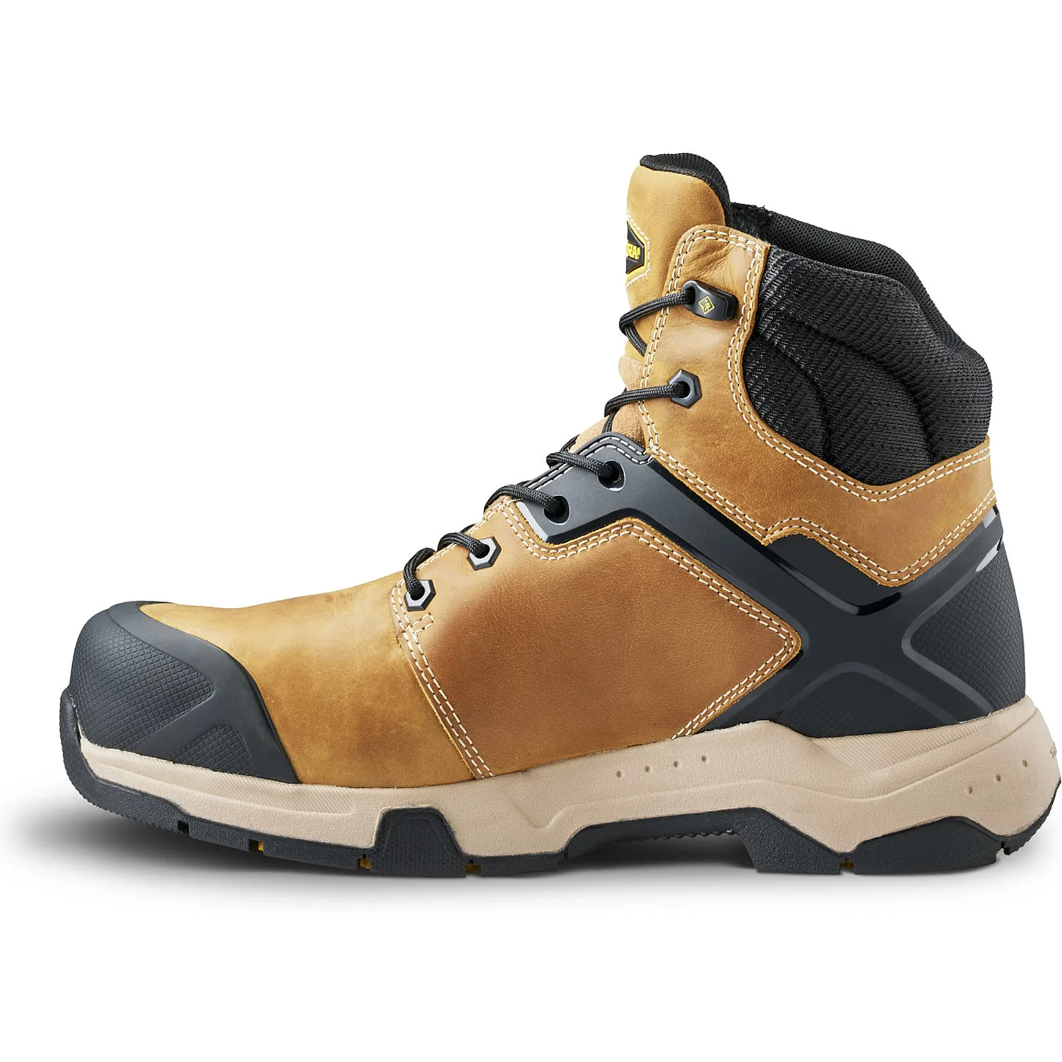 Terra Men's Carbine 6" Composite Toe Waterproof Safety  Work Boot -Wheat- 8395WT