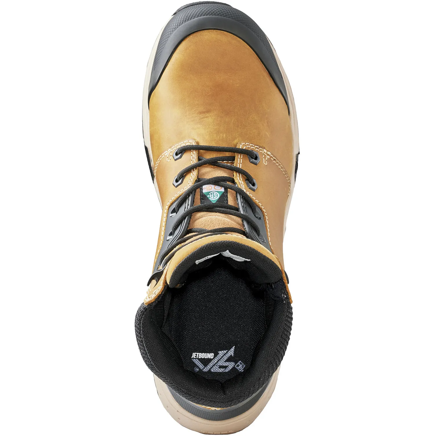 Terra Men's Carbine 6" Composite Toe Waterproof Safety  Work Boot -Wheat- 8395WT