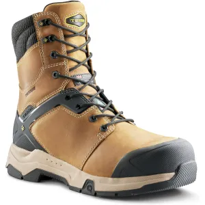 Terra Men's Carbine 8" Composite Toe Waterproof Safety  Work Boot -Wheat- 4TCRWT