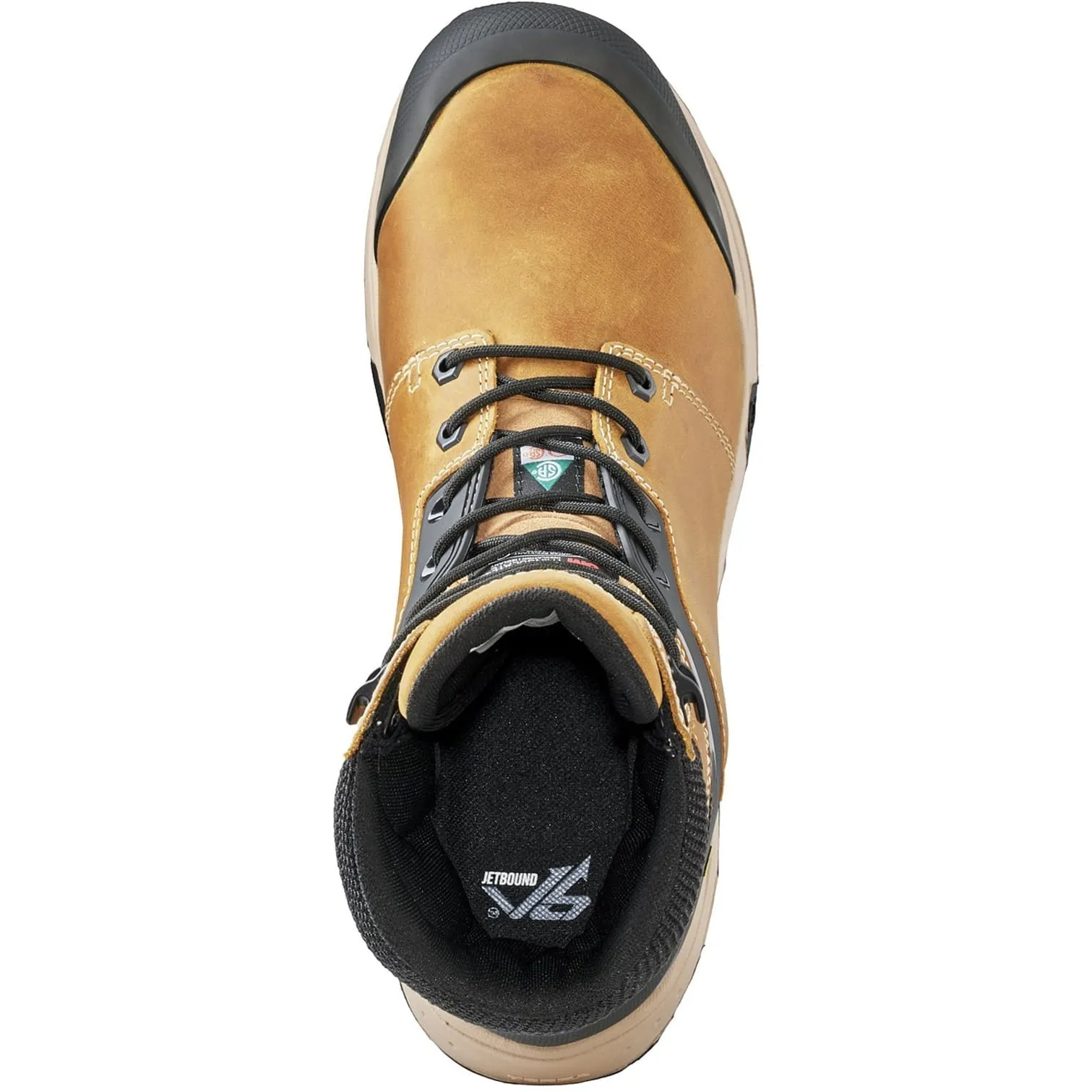 Terra Men's Carbine 8" Composite Toe Waterproof Safety  Work Boot -Wheat- 4TCRWT
