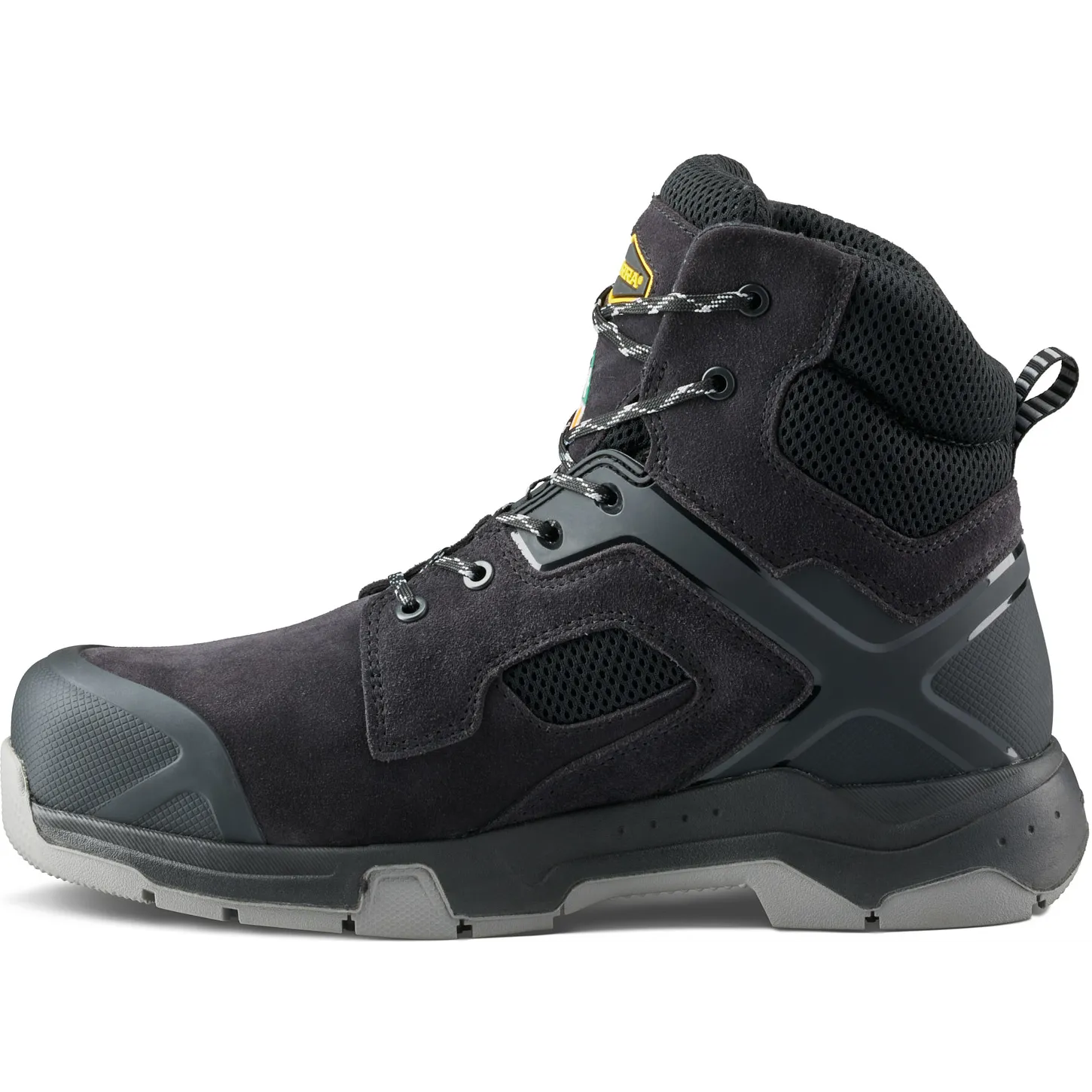 Terra Men's Cobalt 6" Composite Toe Waterproof Safety Work Boot - Black - 1279BK