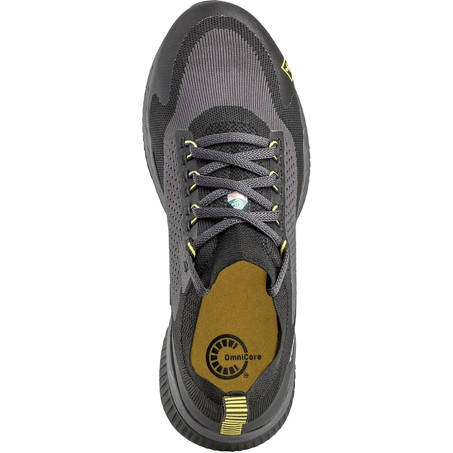 Terra Men's Eclipse Composite Toe Slip Resistant Athletic Work Shoe -Black- 4T8NBY