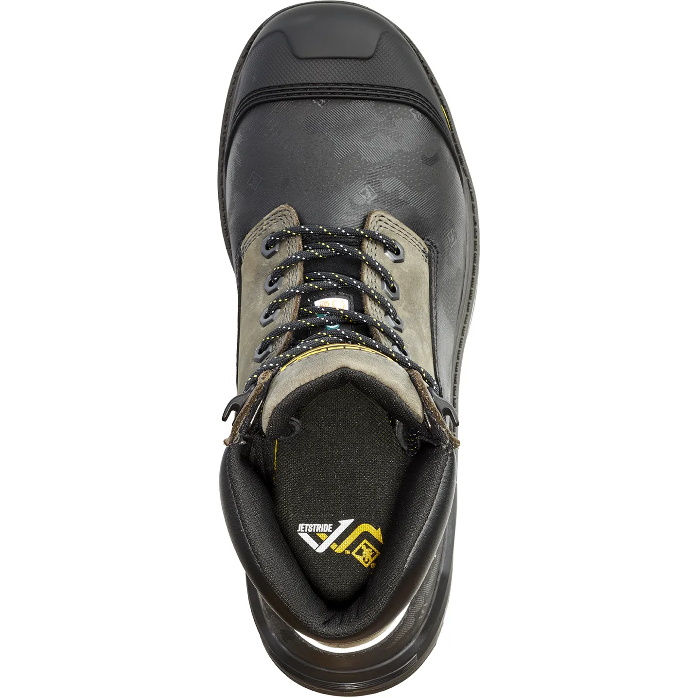 Terra Men's Gantry 6" Nano Composite Toe Waterproof Work Boot -Gray- 4T8VGY