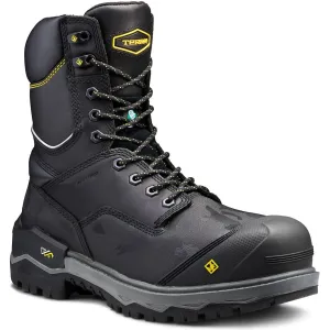 Terra Men's Gantry 8" Composite Toe Waterproof Safety Work Boot -Black- 4NRQBK