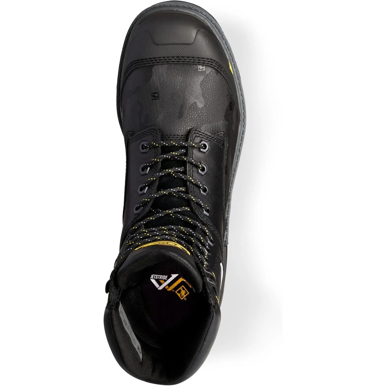 Terra Men's Gantry 8" Composite Toe Waterproof Safety Work Boot -Black- 4NRQBK