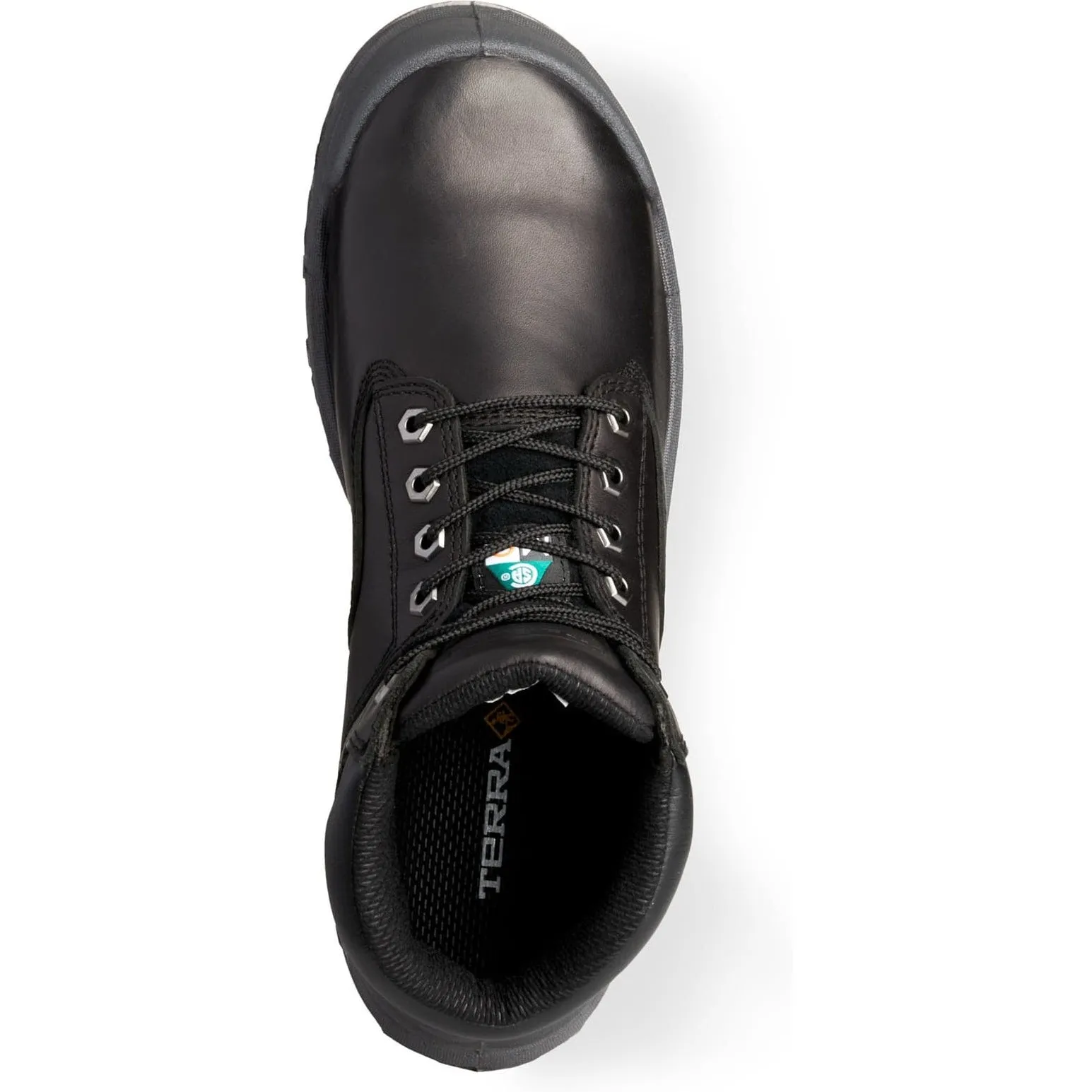 Terra Men's Sentry 2020 6" Composite Toe Waterproof Safety Work Boot -Black- 4NRWBK
