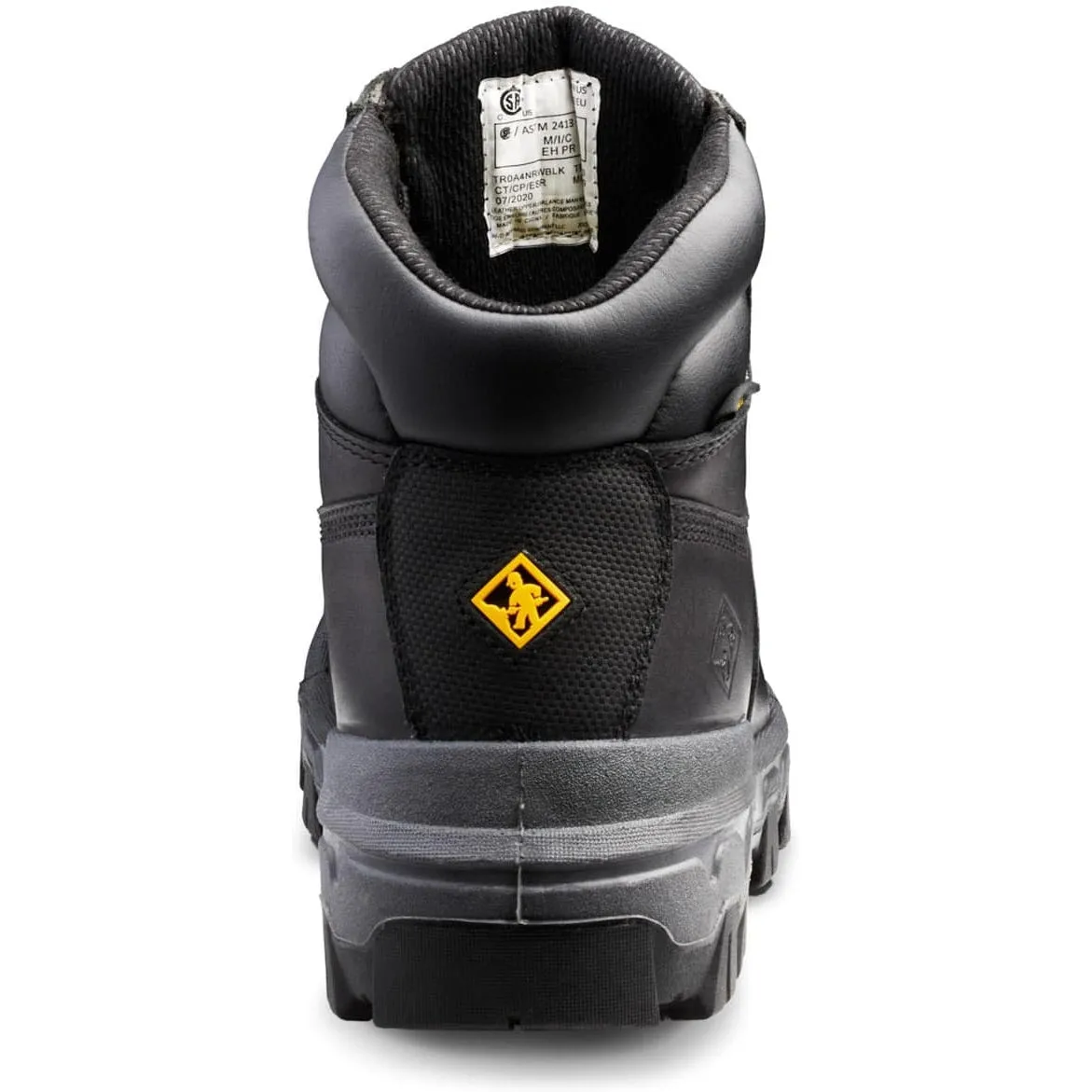 Terra Men's Sentry 2020 6" Composite Toe Waterproof Safety Work Boot -Black- 4NRWBK