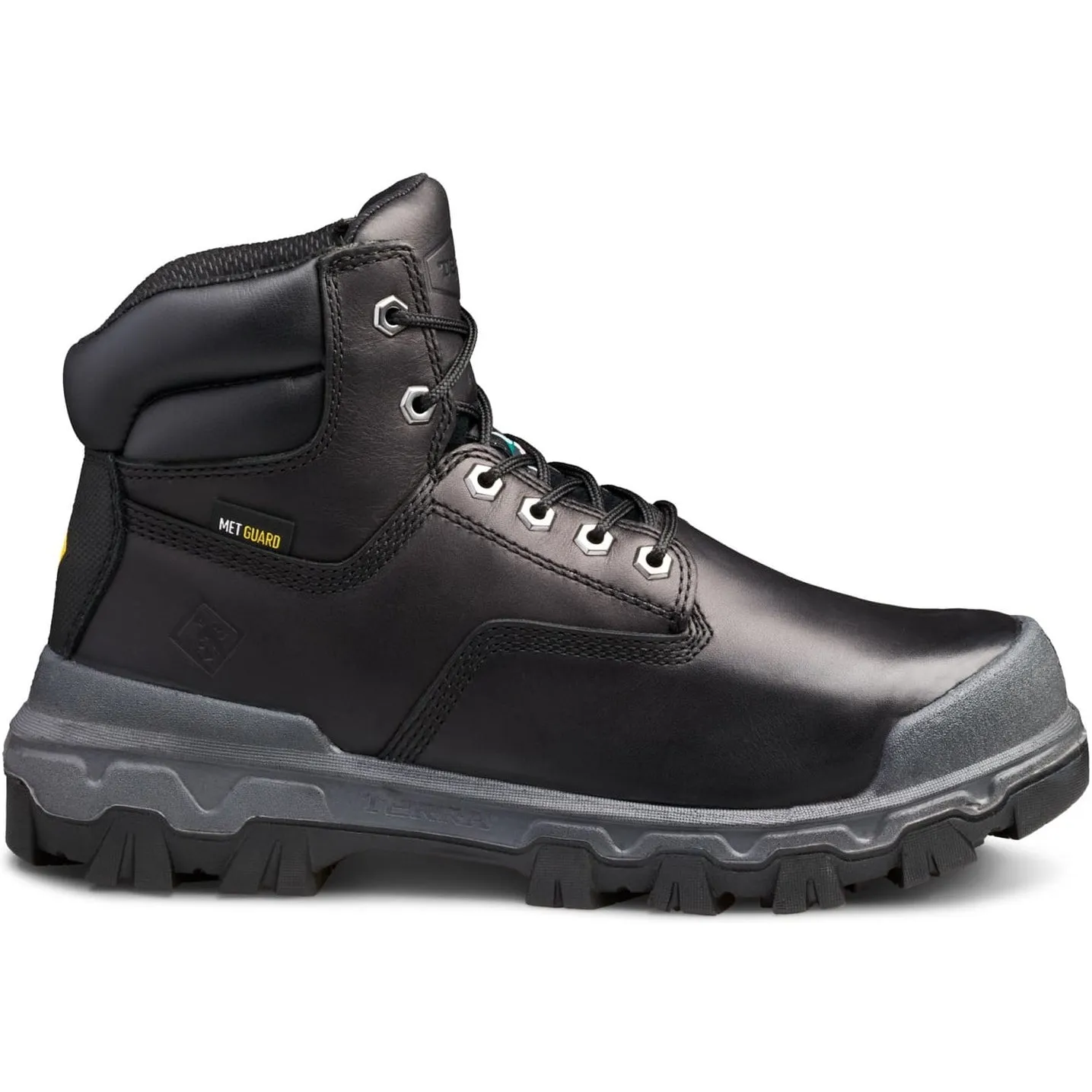 Terra Men's Sentry 2020 6" Composite Toe Waterproof Safety Work Boot -Black- 4NRWBK
