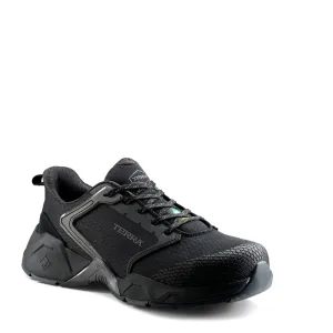 Terra Men's Terra Vector Composite Toe Athletic Safety Work Shoe - Black - 1298BK