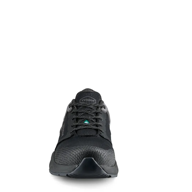 Terra Men's Terra Vector Composite Toe Athletic Safety Work Shoe - Black - 1298BK