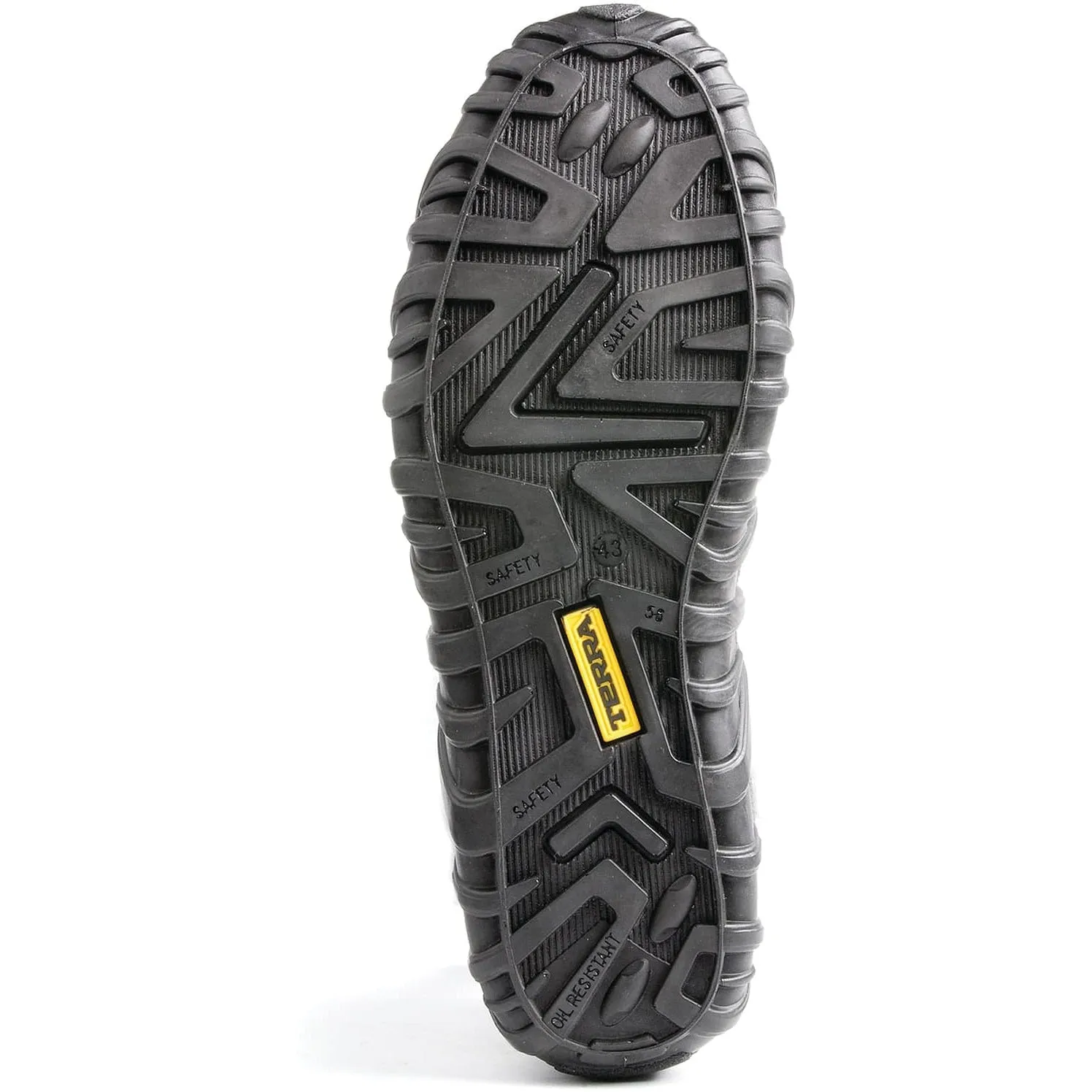 Terra Men's Venom Mid Composite Toe Waterproof Safety Work Shoe -Black- R8285B