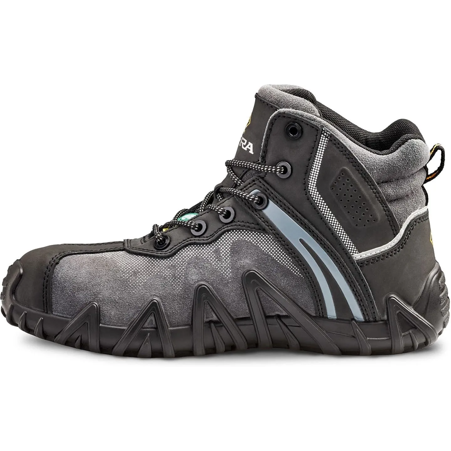 Terra Men's Venom Mid Composite Toe Waterproof Safety Work Shoe -Black- R8285B