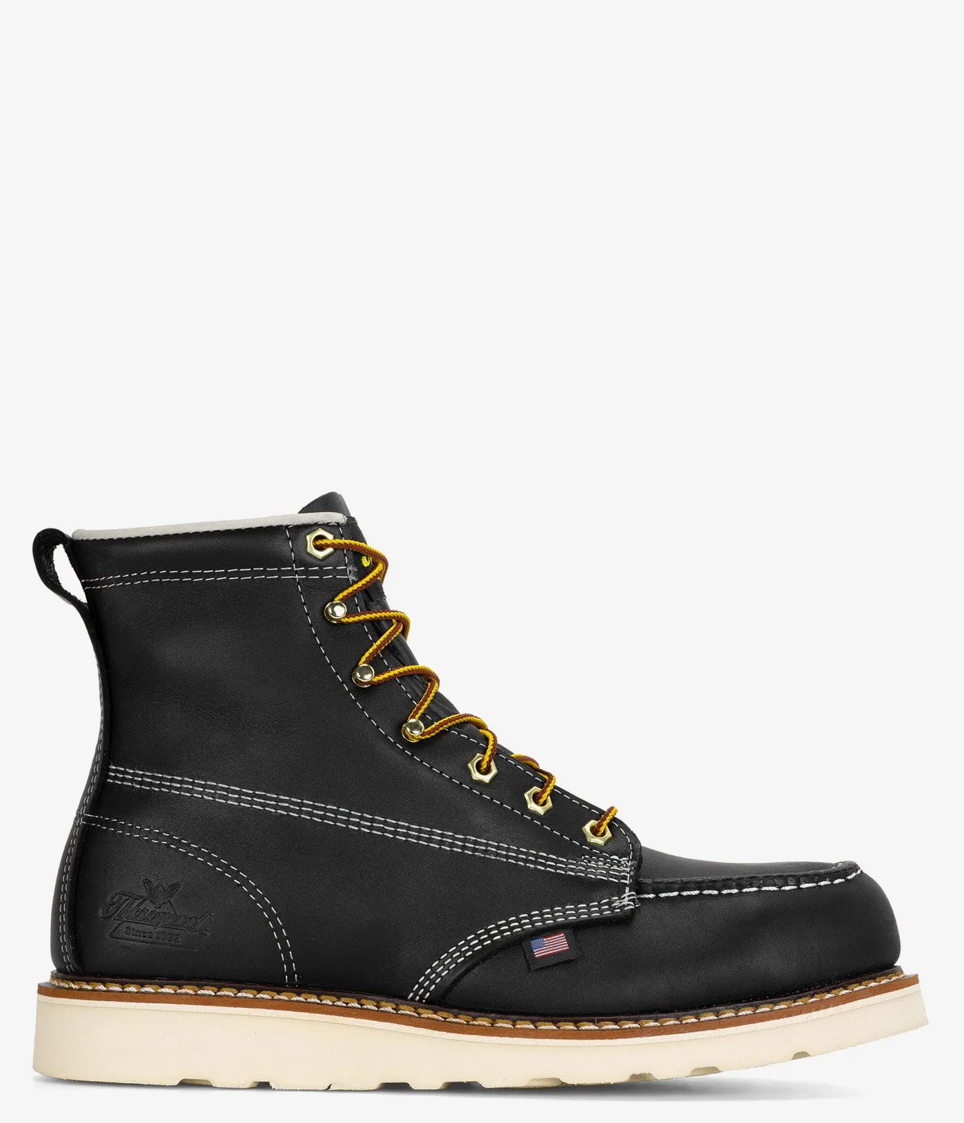 Thorogood American Heritage 6" Safety Toe Moc Toe MAXWear Wedge - Men