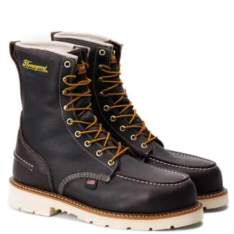 Thorogood Men's 1957 Series 8" Steel Toe Waterproof Made in USA Work Boot- 804-4941