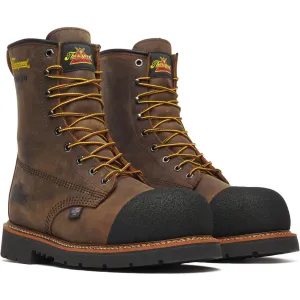 Thorogood Men's Hammerhead 8" Nano Toe Waterproof Work Boot - Brown - 804-4237