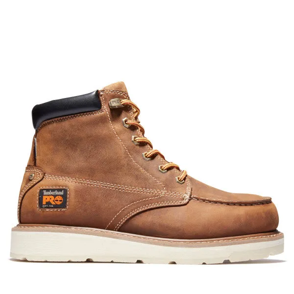 Timberland Pro Men's Gridworks 6" Soft Toe Waterproof Work Boot - TB1A2AXR214