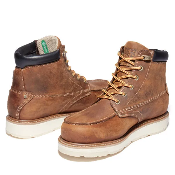 Timberland Pro Men's Gridworks 6" Soft Toe Waterproof Work Boot - TB1A2AXR214