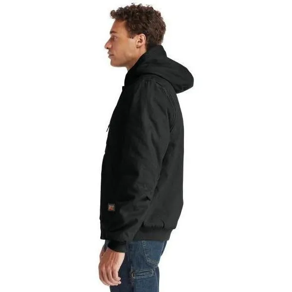 Timberland Pro Men's Gritman Hooded Ins Work Jacket - Black - TB0A1VB4015