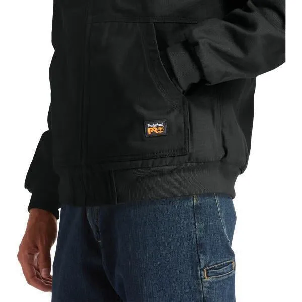 Timberland Pro Men's Gritman Hooded Ins Work Jacket - Black - TB0A1VB4015