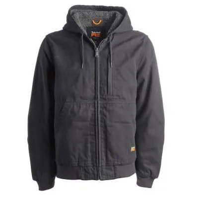 Timberland Pro Men's Gritman Hooded Ins Work Jacket - Black - TB0A1VB4015