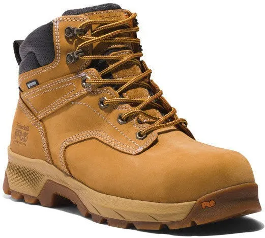 Timberland Pro Men's Titan Evolution 6" Waterproof Composite Toe Work Boot Wheat - TB1A5Q82231