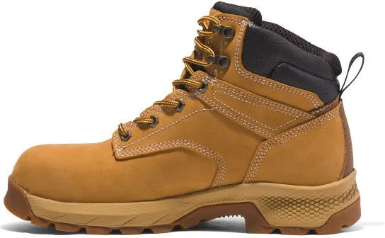 Timberland Pro Men's Titan Evolution 6" Waterproof Composite Toe Work Boot Wheat - TB1A5Q82231