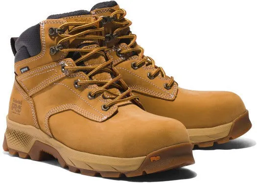 Timberland Pro Men's Titan Evolution 6" Waterproof Composite Toe Work Boot Wheat - TB1A5Q82231