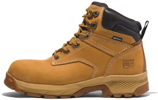 Timberland Pro Men's Titan Evolution 6" Waterproof Composite Toe Work Boot Wheat - TB1A5Q82231