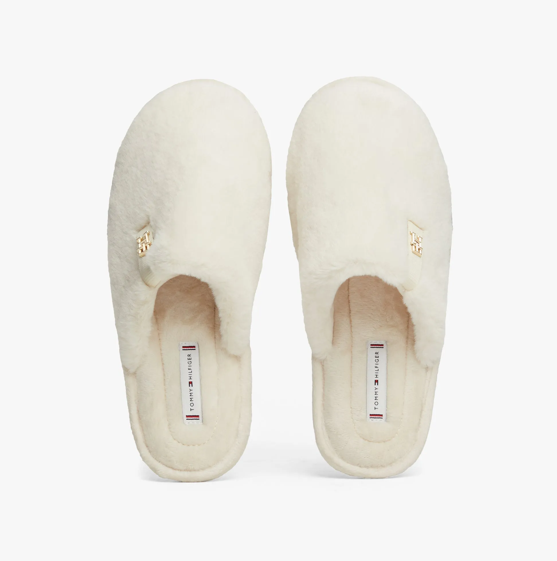 Tommy Hilfiger COMFORT HOME SLIP Womens Mule Slippers Ancient White