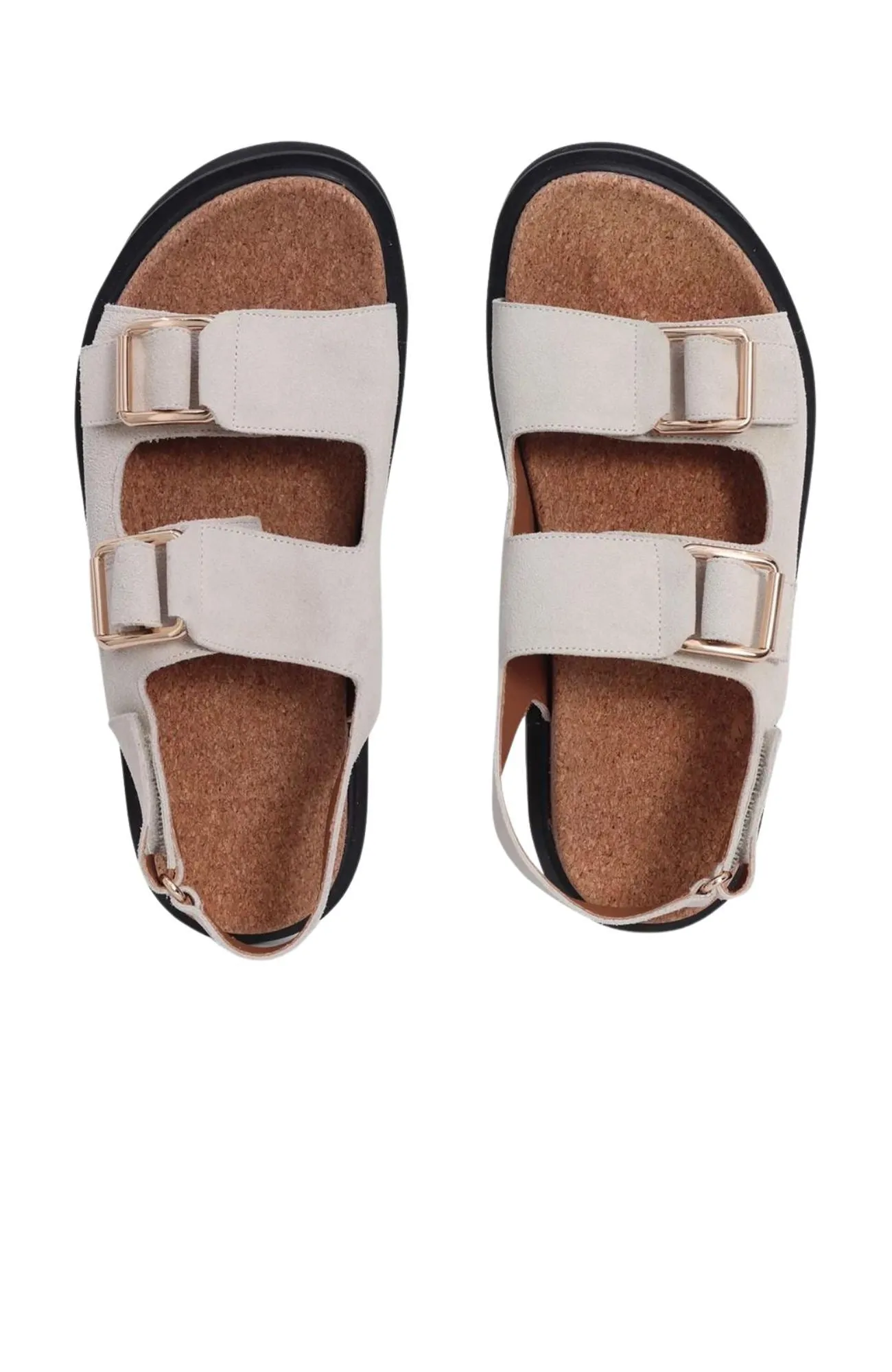 Tulum Sandal Off White Cow Suede