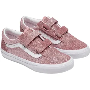 VANS Rose Gold Old Skool V Glitter
