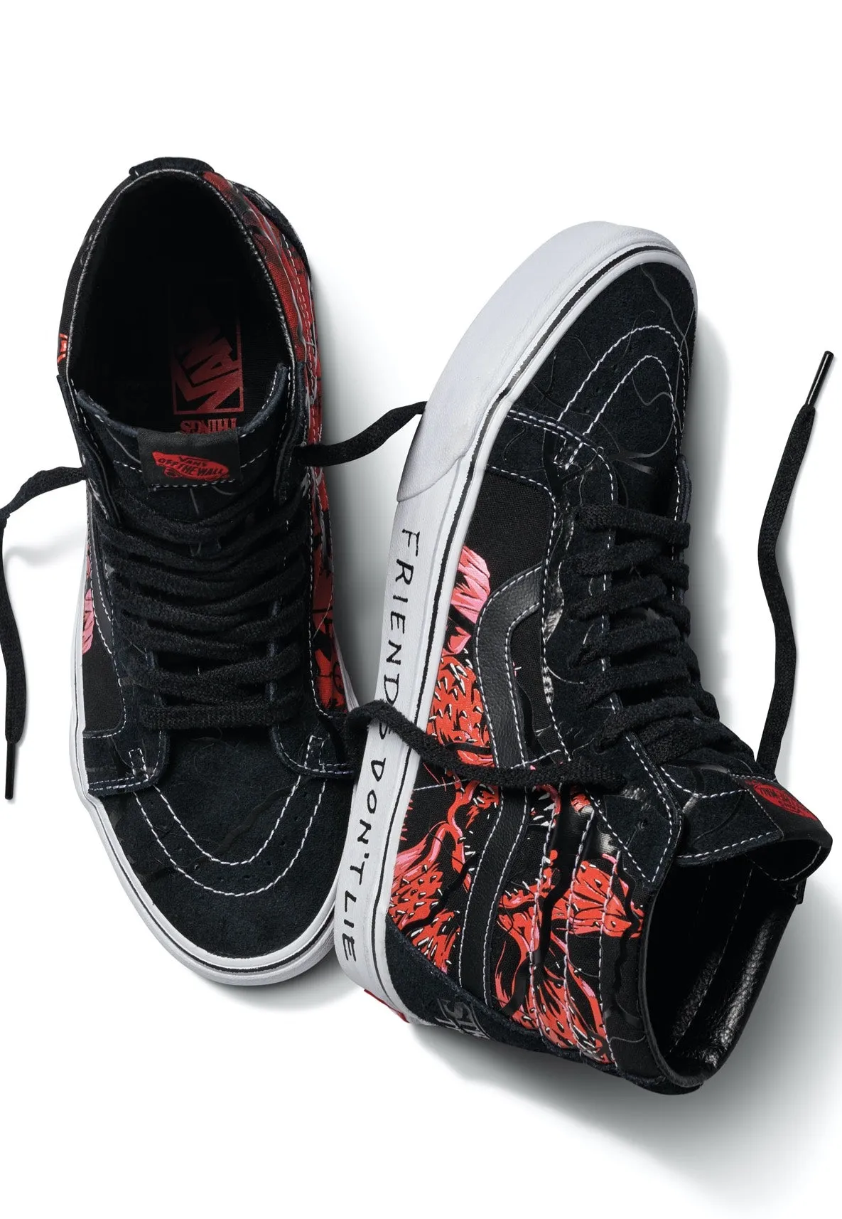 Vans x Stranger Things - Sk8 Hi Reissue Black/Red - Shoes