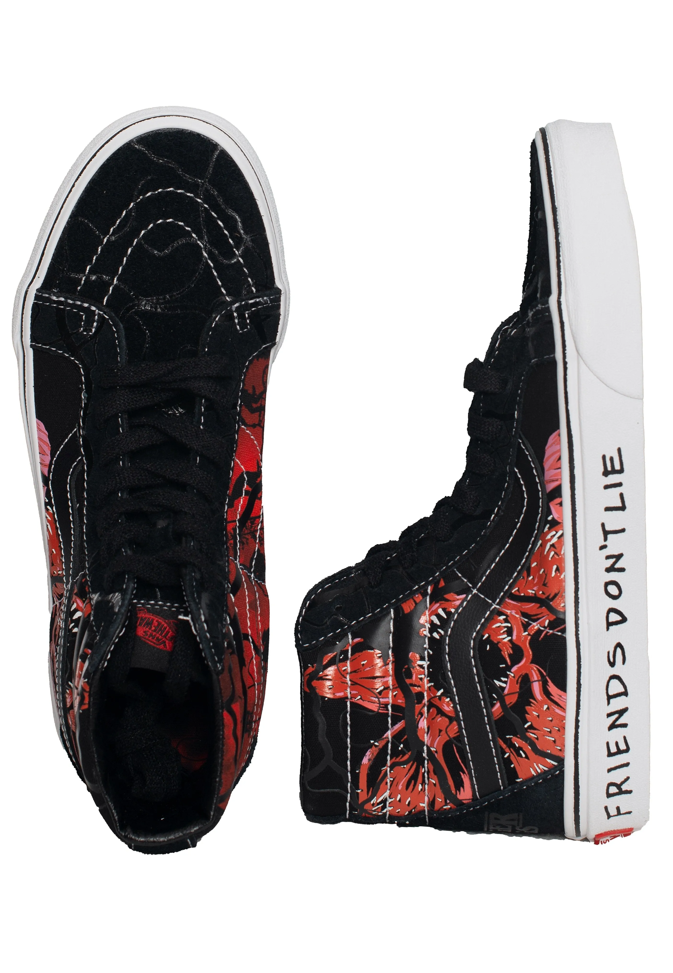 Vans x Stranger Things - Sk8 Hi Reissue Black/Red - Shoes