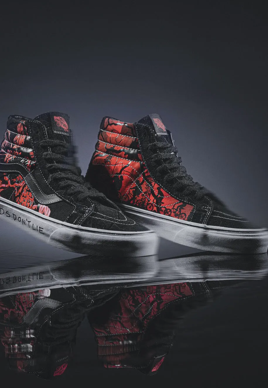 Vans x Stranger Things - Sk8 Hi Reissue Black/Red - Shoes
