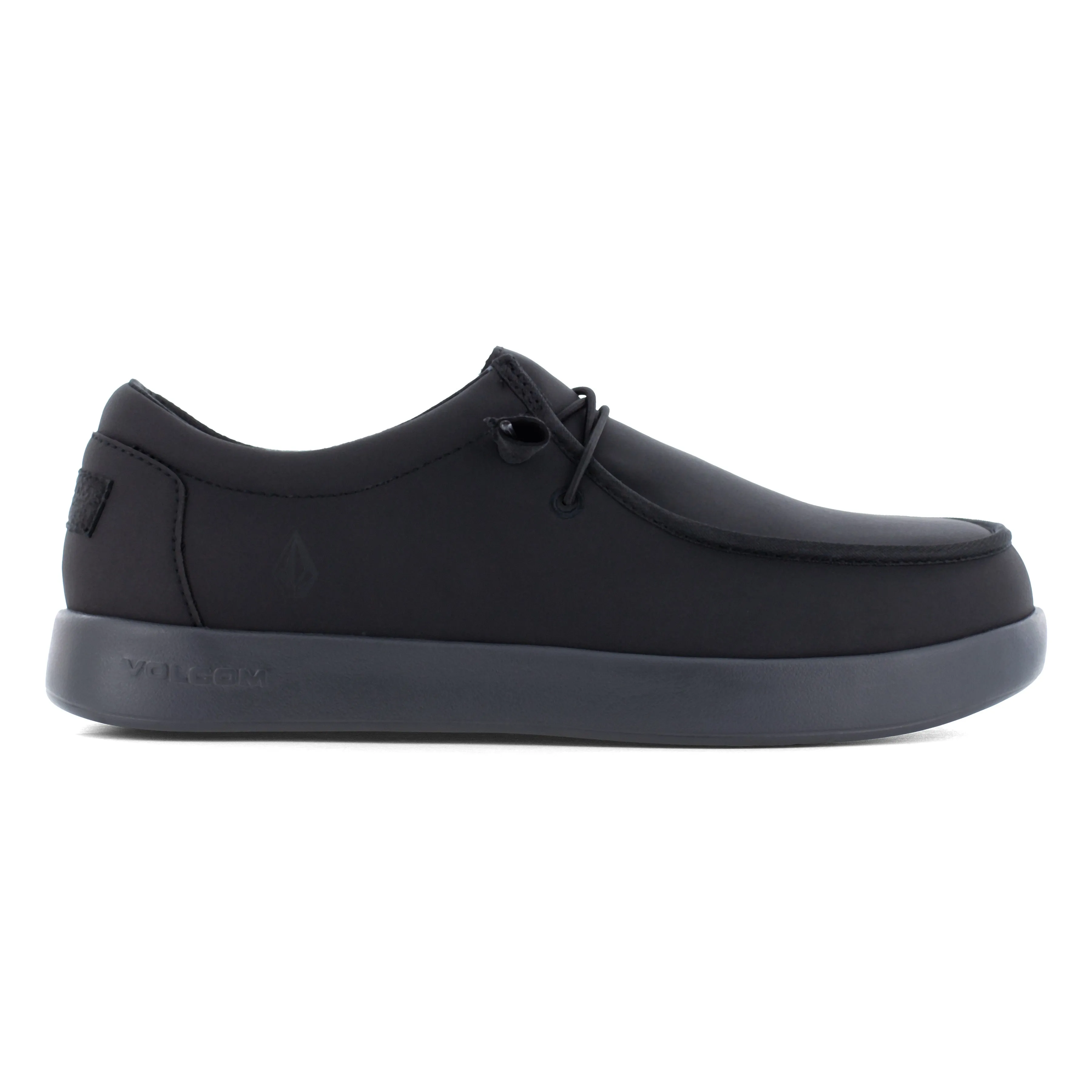Volcom Men's Chill Composite Toe Slip On Casual Work Shoe - Black - VM30811