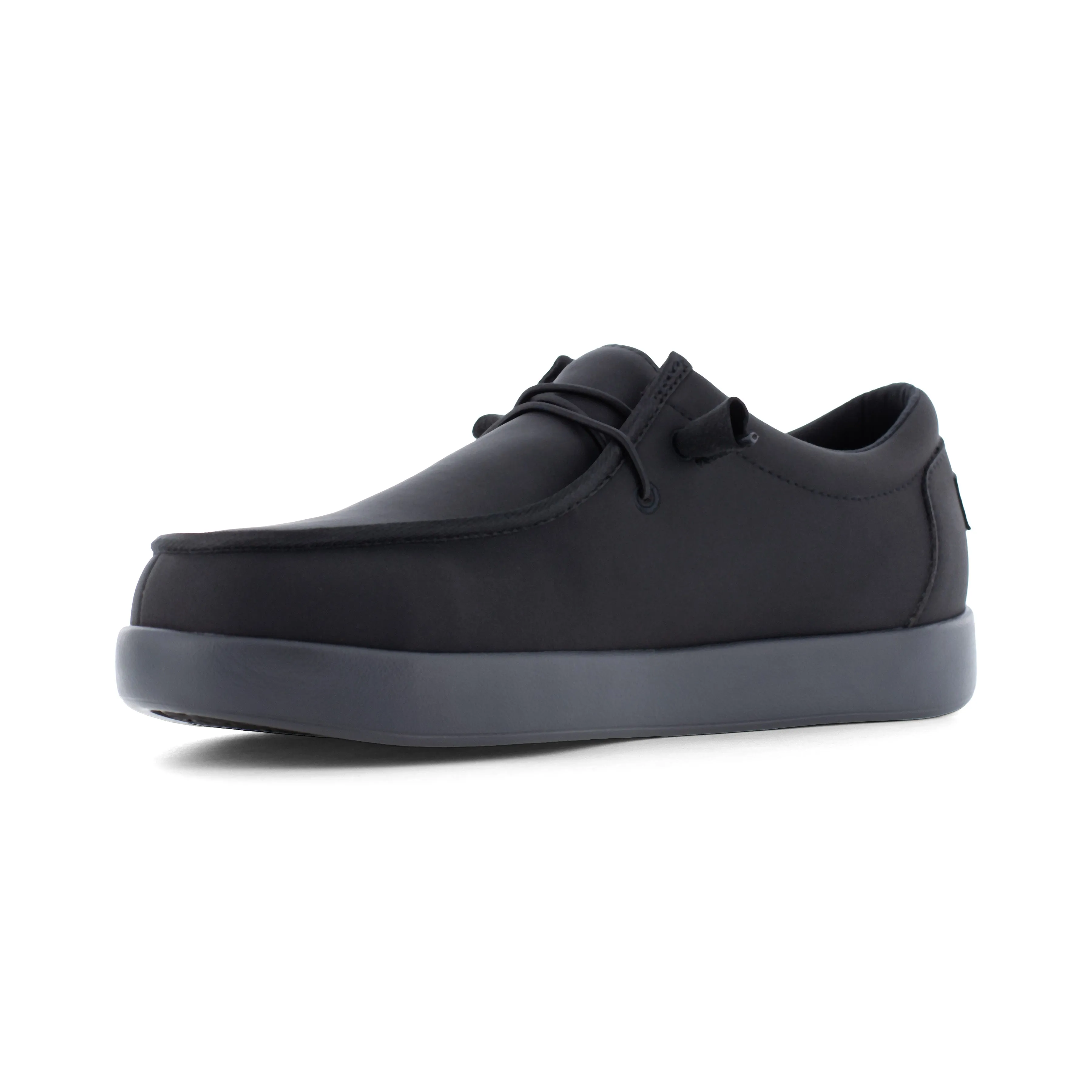 Volcom Men's Chill Composite Toe Slip On Casual Work Shoe - Black - VM30811