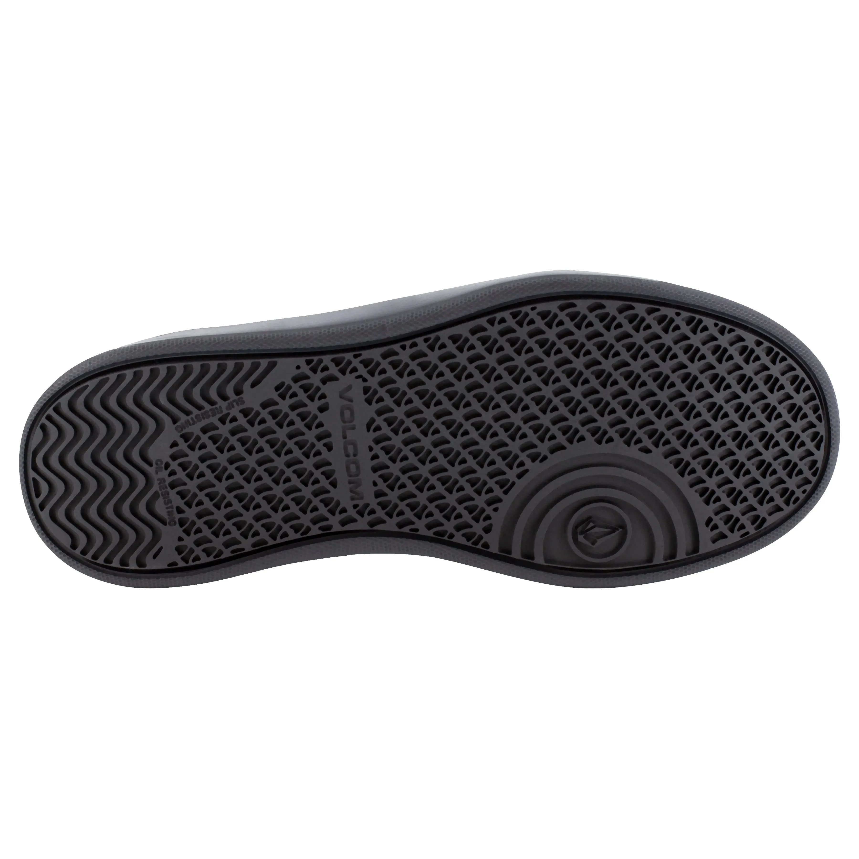 Volcom Men's Evolve Skate Composite Toe High Top Inspired Work Shoe- Black- VM30244