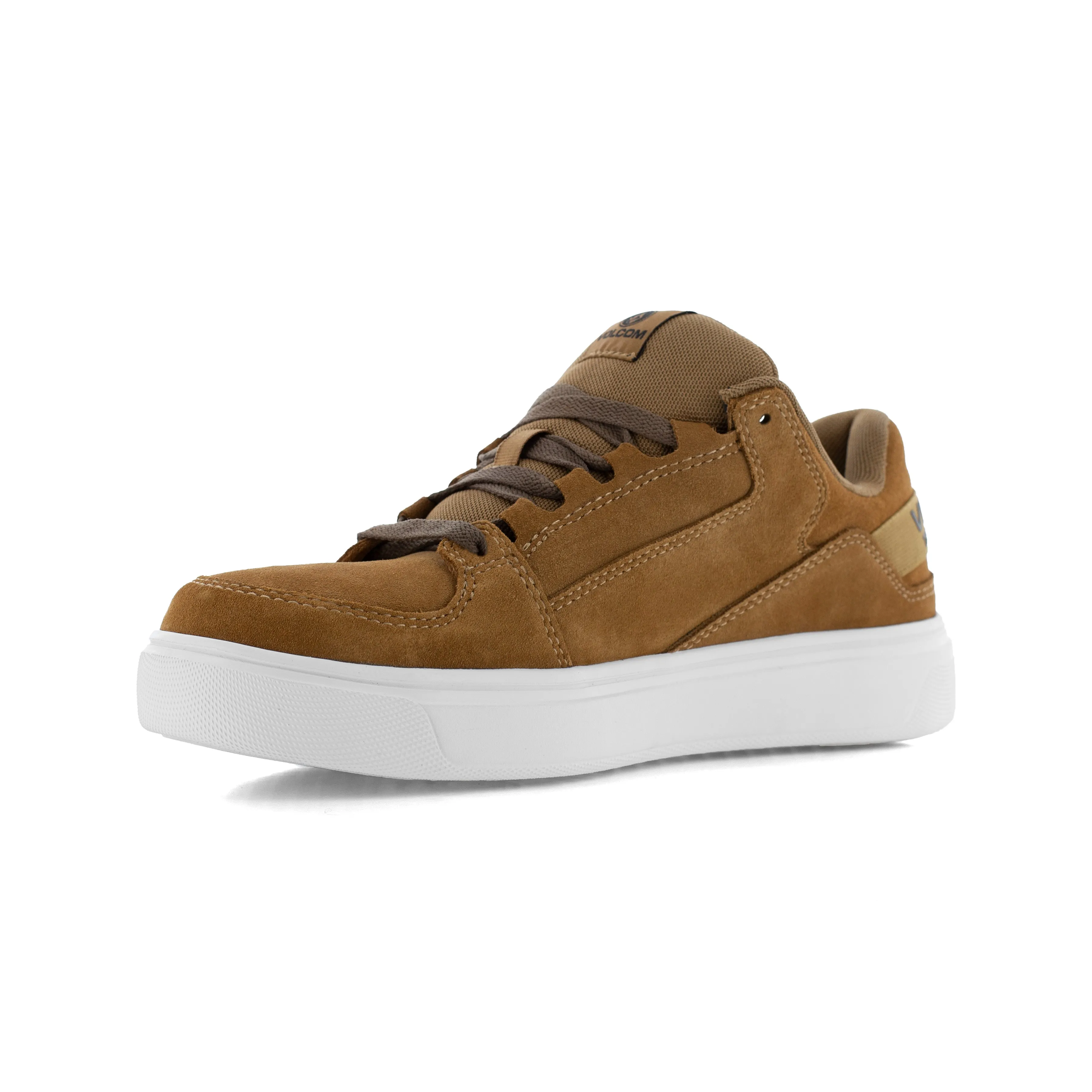 Volcom Men's Evolve Skate Composite Toe Inspired Work Shoe - Rust - VM30226