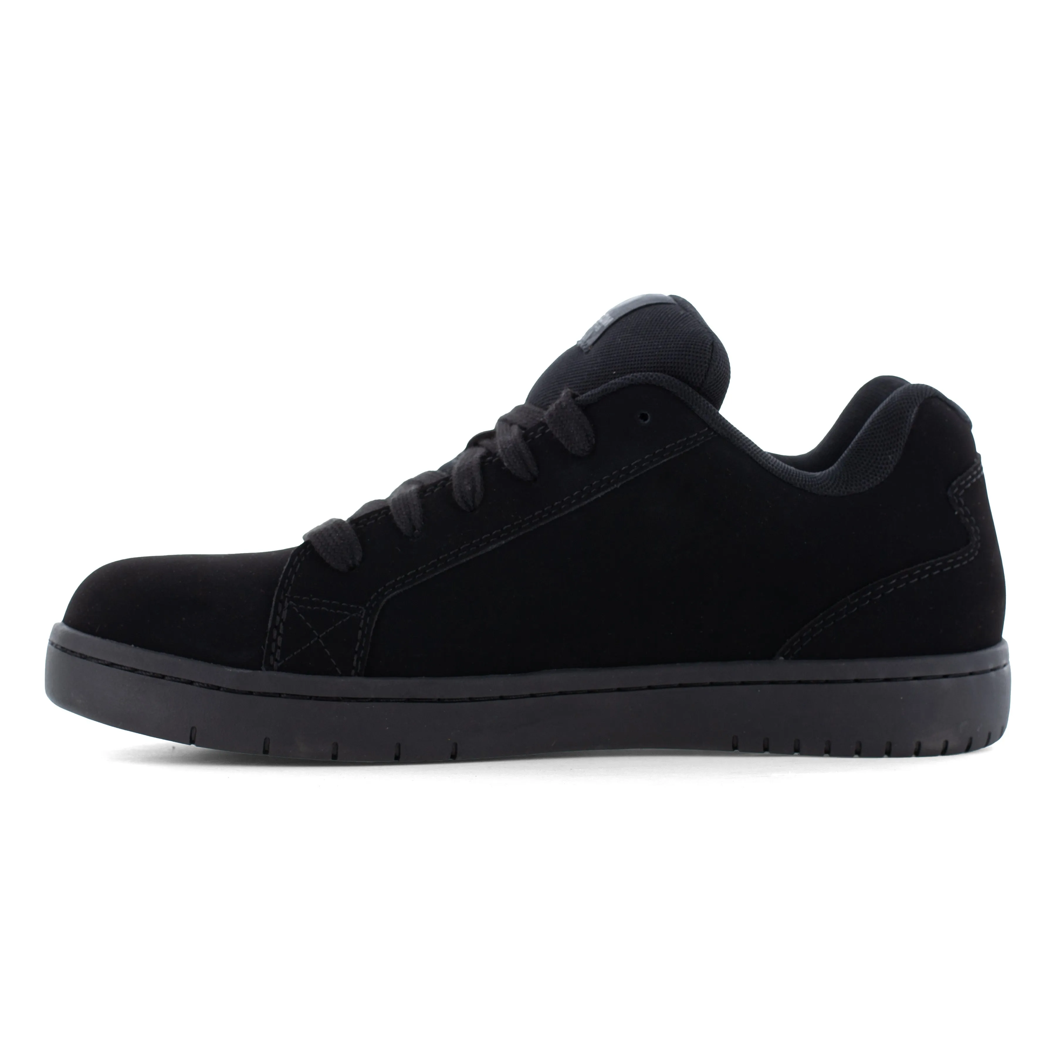 Volcom Men's Stone Op Art Composite Toe Skate Inspired Work Shoe - Black - VM30596