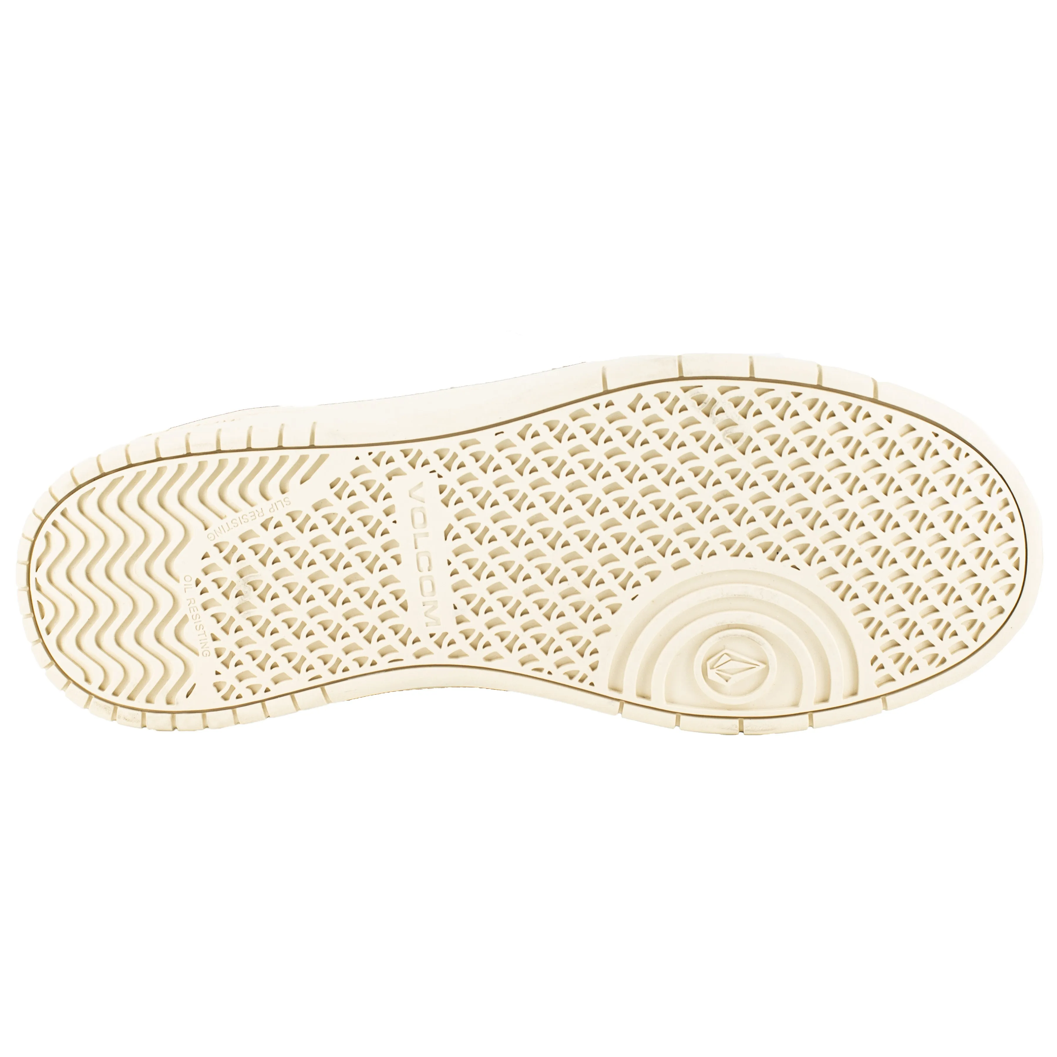 Volcom Men's Stone Op Art Composite Toe Skate Inspired Work Shoe - Brown - VM30507