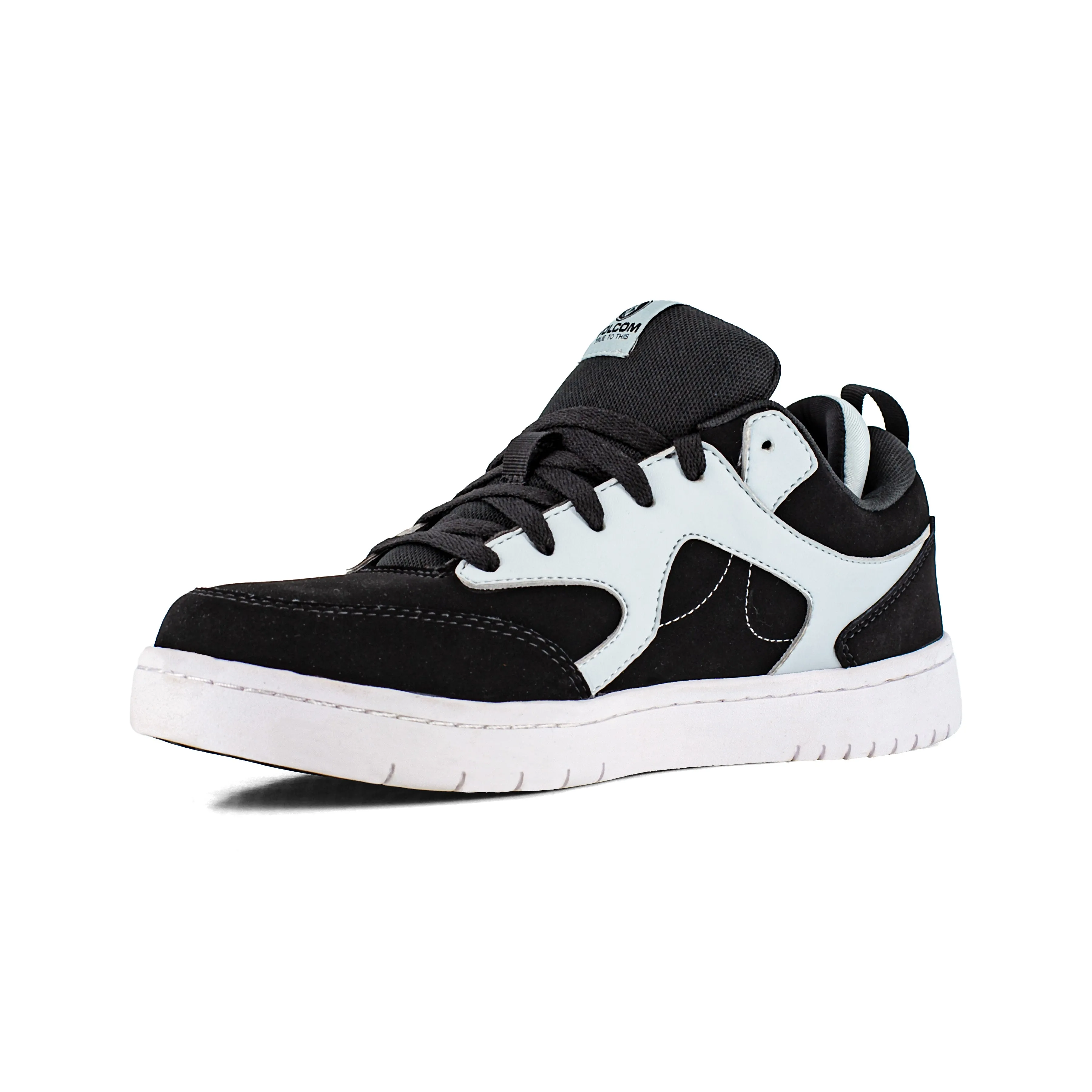 Volcom Men's Vitals Composite Toe Skate Inspired Work Shoe - Black - VM30610