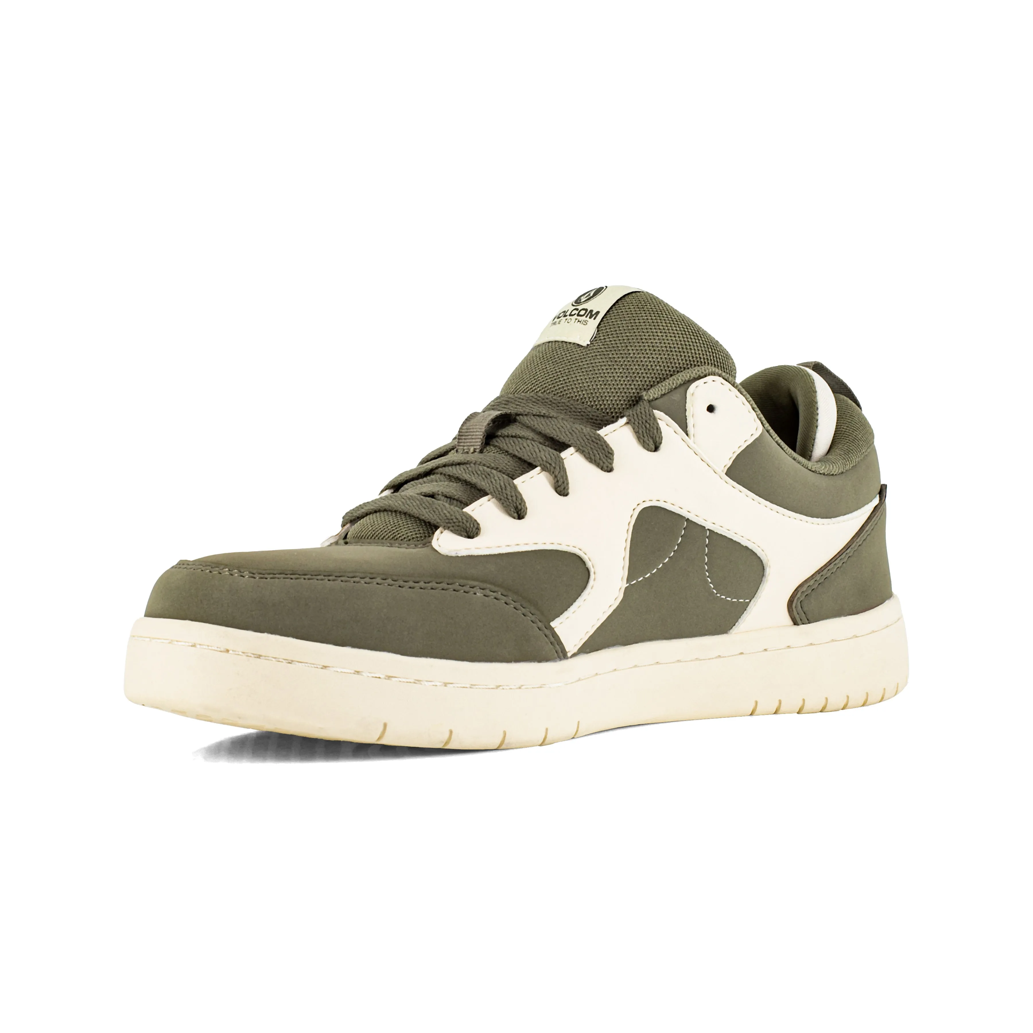 Volcom Men's Vitals Composite Toe Skate Inspired Work Shoe - Wintermoss - VM30619